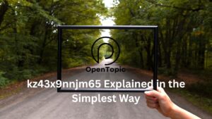 kz43x9nnjm65 Explained in the Simplest Way