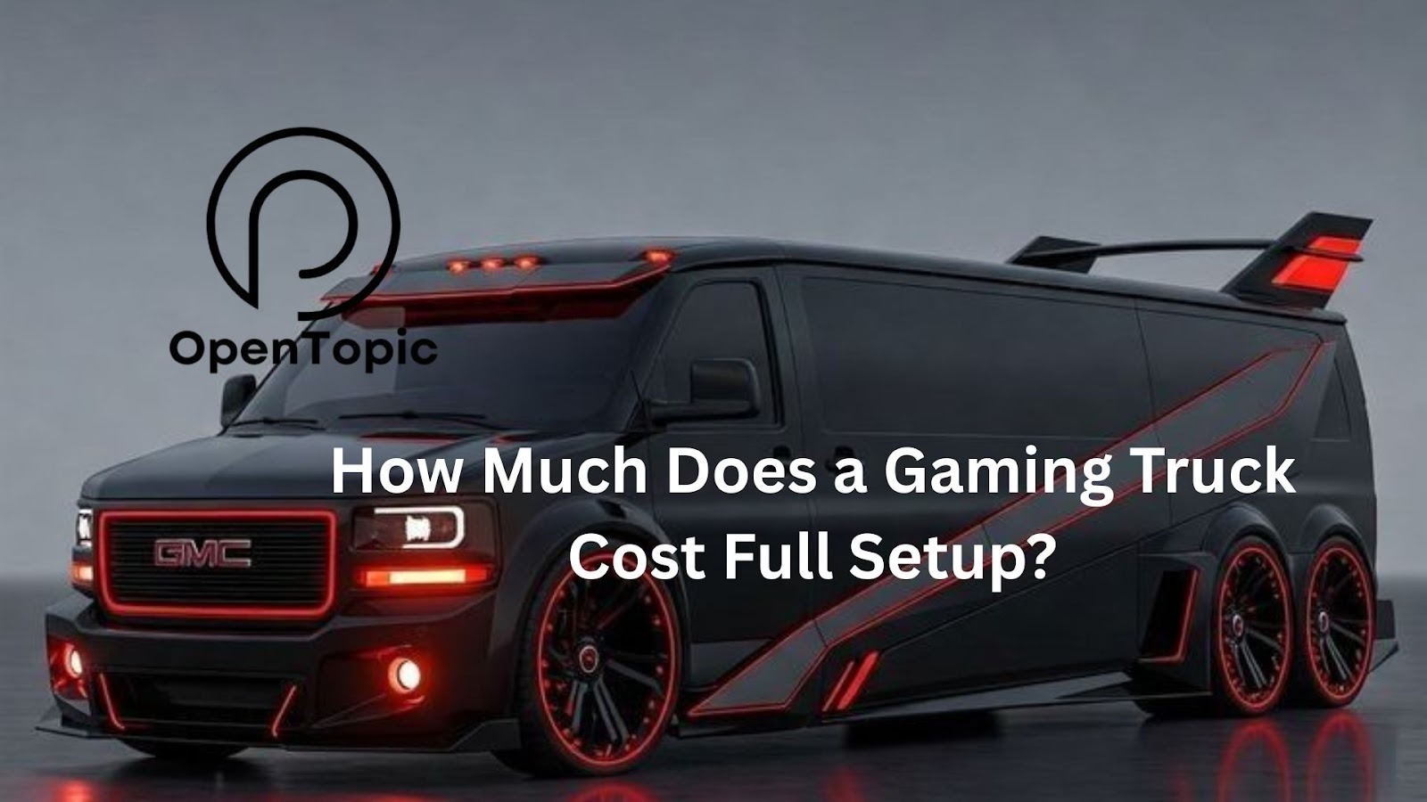 how much does a gaming truck cost